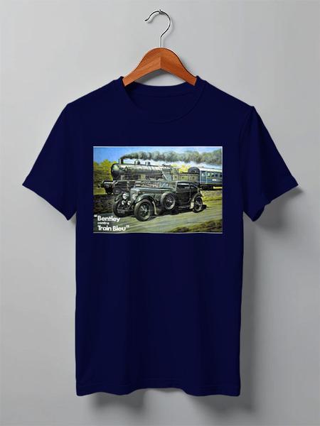 Футболка Bentley contre Train Bleu (Синий)