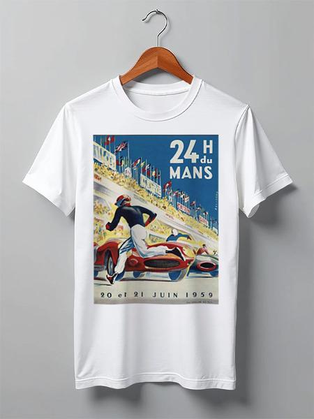 Футболка 24 H du Mans 1959 (Белый)