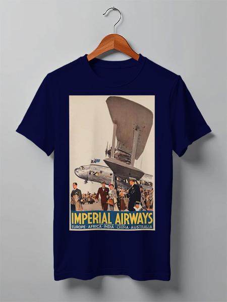 Футболка Imperial Airways (Синий)