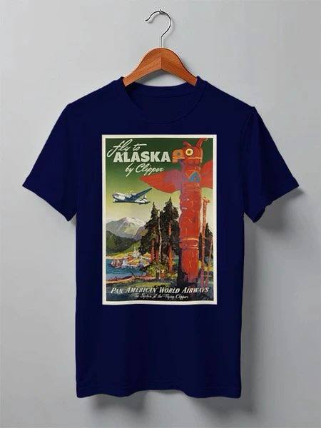 Футболка Alaska (Синий)