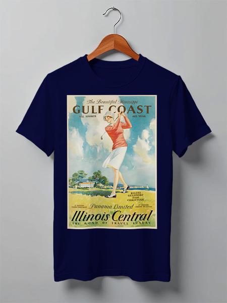 Футболка Gulf Coast — Panama Limited (Синий)