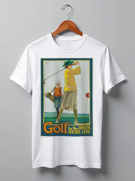 Футболка Golf by the North Shore Line (Белый)
