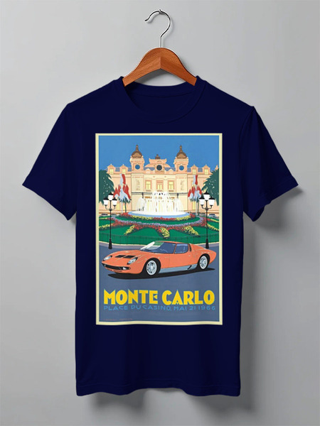 Футболка Monte Carlo (Синий)