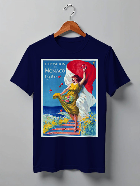 Футболка Monaco 1920 (Синий)
