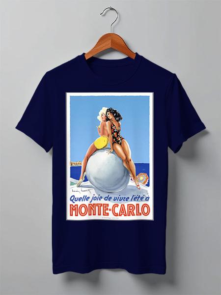 Футболка L'Été à Monte-Carlo (Синий)