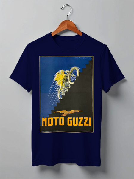 Футболка Moto Guzzi (Синий)