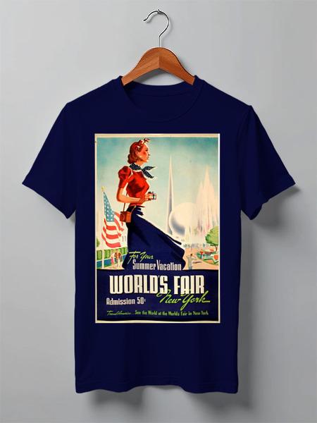 Футболка World's Fair New York (Синий)